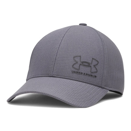 Casquette Under Armour ArmourVent™ Stretch Fit – Gris – Confort respirant & maintien extensible