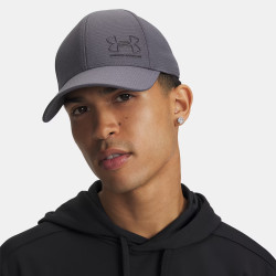Casquette Under Armour ArmourVent™ Stretch Fit – Gris – Confort respirant & maintien extensible