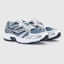 Baskets SAUCONY  Grid Legacy -Unisexes Confortables Bleu /Blanc