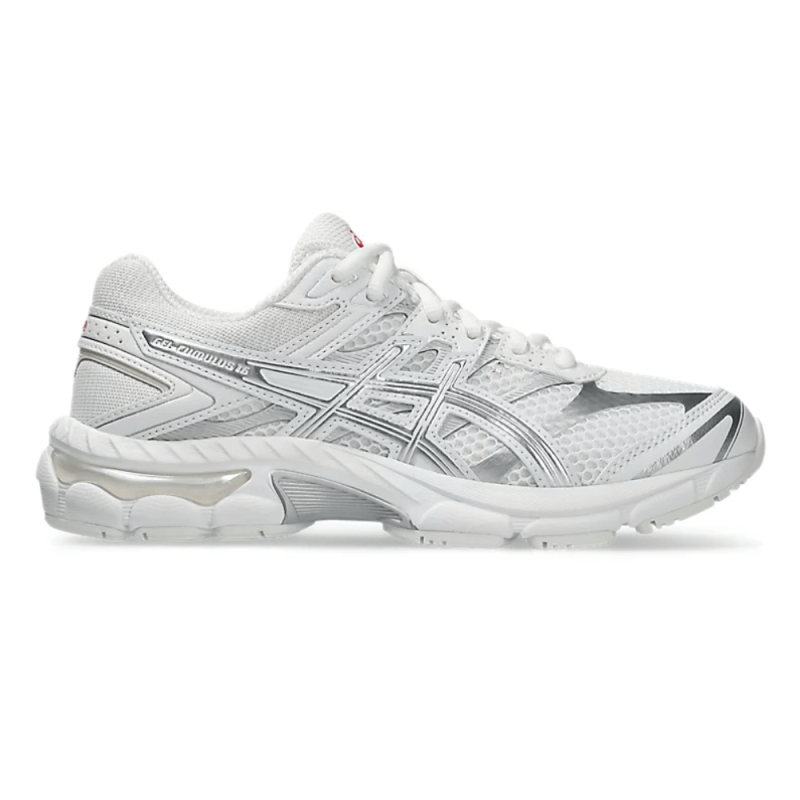 Baskets  Asics GEL-CUMULUS 16 GS –Enfant Stables et Légères  White/Pure Silver