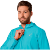 Veste ASICS CORE Jacket – Imperméable, Coupe-Vent et Respirante Bleu clair