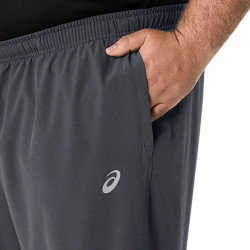 Pantalon ASICS CORE Woven – Léger, Séchage Rapide et Respirant Gris