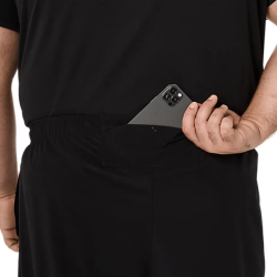 Pantalon ASICS CORE Woven – Léger, Séchage Rapide et Respirant Noir