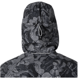Veste ASICS FUJITRAIL Packable – Imperméable, Coupe-Vent et Ultra Légère Noir