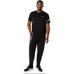 T-shirt ASICS ICON Short Sleeve – Running Léger, Respirant et Confortable  Performance Black/Cream