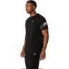 T-shirt ASICS ICON Short Sleeve – Running Léger, Respirant et Confortable  Performance Black/Cream