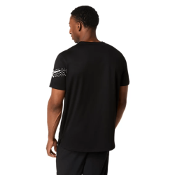 T-shirt ASICS ICON Short Sleeve – Running Léger, Respirant et Confortable  Performance Black/Cream