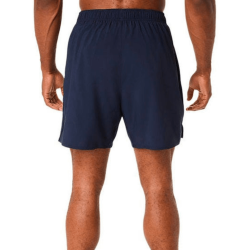 Short Running ASICS Icon 7 -  Léger en Polyester Recyclé Midnight/Cream