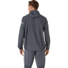 Veste ASICS ICON JACKET–Déperlante & Respirante  Gris