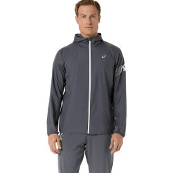 Veste ASICS ICON JACKET–Déperlante & Respirante  Gris