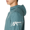 Veste ASICS ICON JACKET–Déperlante & Respirante  Foggy Teal