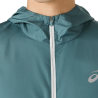 Veste ASICS ICON JACKET–Déperlante & Respirante  Foggy Teal