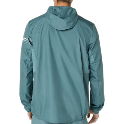 Veste ASICS ICON JACKET–Déperlante & Respirante  Foggy Teal