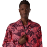Veste ASICS FUJITRAIL Packable – Imperméable, Coupe-Vent et Ultra Légère Blazing Coral/Dark Aubergine