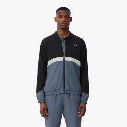 Ensemble survêtement LACOSTE Sport color-block imprimé Bleu