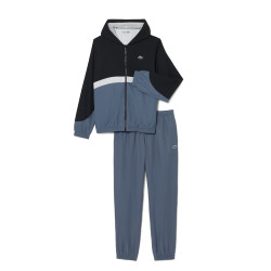 Ensemble survêtement LACOSTE Sport color-block imprimé Bleu