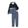 Ensemble survêtement LACOSTE Sport color-block imprimé Bleu