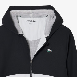 Ensemble survêtement LACOSTE Sport color-block imprimé Bleu