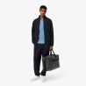 T-shirt Lacoste en coton jersey épais avec bande siglée Bleu