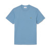T-shirt Lacoste en coton jersey épais avec bande siglée Bleu