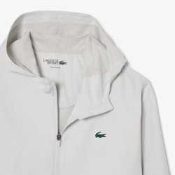 Veste Sport Homme Lacoste Déperlante Grise
