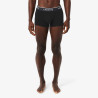 Lot de 3 boxers courts Lacoste – Noir et Bleu – Coton Stretch & Ceinture Siglée
