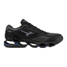 Baskets  Mizuno Wave Prophecy LS –  Unisexes à Amorti Infinity Wave -iron gate/royal blue/black sand