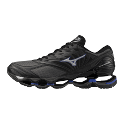 Baskets  Mizuno Wave Prophecy LS –  Unisexes à Amorti Infinity Wave -iron gate/royal blue/black sand