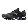 Baskets  Mizuno Wave Prophecy LS –  Unisexes à Amorti Infinity Wave -iron gate/royal blue/black sand
