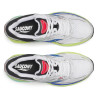 Baskets SAUCONY PROGRID OMNI 9 - Chaussures Unisexes Stables et Confortables Blanc et Jaunes
