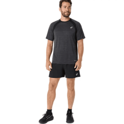 T-shirt de running  ASICS ROAD SS TOP pour homme –Noir