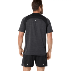 T-shirt de running  ASICS ROAD SS TOP pour homme –Noir