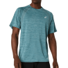 T-shirt de running  ASICS ROAD SS TOP pour homme –Bleu clair
