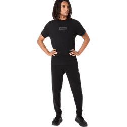 T-shirt ASICS CHEST LOGO TEE  pour homme –Noir