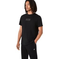 T-shirt ASICS CHEST LOGO TEE  pour homme –Noir