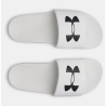 Claquettes Homme Under Armour UA ARMR – Confort et Résistance-Blanc