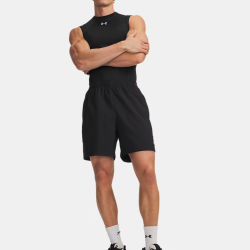 Short Homme Under Armour UA Vanish Woven DC -Black / Venom Red