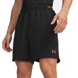 Short Homme Under Armour UA Vanish Woven DC -Black / Venom Red