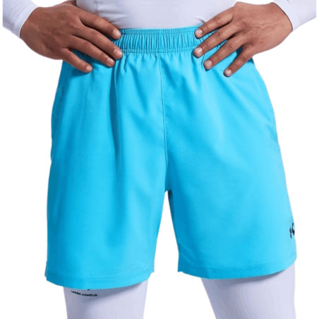 Short Homme Under Armour UA Vanish Woven DC -Fresco Blue / Black