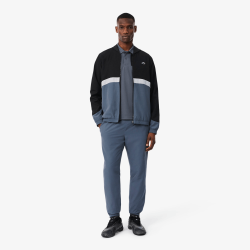 Ensemble Survêtement Sport Lacoste  Color-Block-Noir / Gris