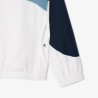 Ensemble survêtement LACOSTE Sport color-block imprimé Bleu et Blanc