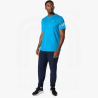 T-shirt ASICS ICON Short Sleeve – Running Léger, Respirant et Confortable - Aegean Blue/Cream