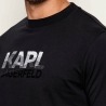 T-shirt KARL LAGERFELD Homme – Regular Fit en Coton-Noir