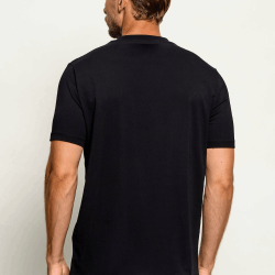 T-shirt KARL LAGERFELD Homme – Regular Fit en Coton-Noir