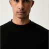 T-shirt KARL LAGERFELD Homme – Coupe Régulière en Coton Stretch-Noir
