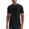 T-shirt KARL LAGERFELD Homme – Coupe Régulière en Coton Stretch-Noir