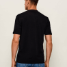 T-shirt KARL LAGERFELD Homme – Regular Fit en Coton Stretch-Noir