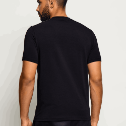 T-shirt KARL LAGERFELD Homme – Coupe Ajustée en Coton-Noir