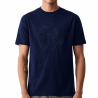 T-shirt  homme KARL LAGERFELD – Coupe ajustée-bleu marine