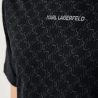 T-shirt  homme KARL LAGERFELD en Coton-Noir